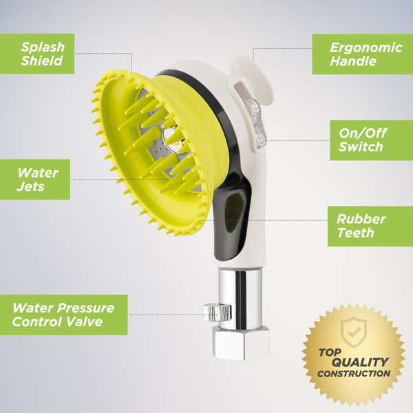 Wondurdog Outdoor Dog Wash Garden Hose Nozzle Wayfair